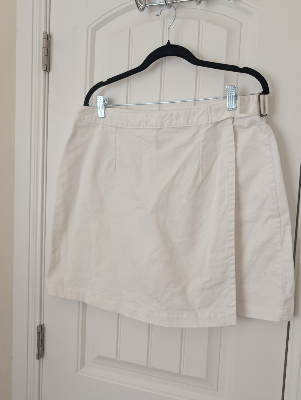 VTG White Cotton Skort XL